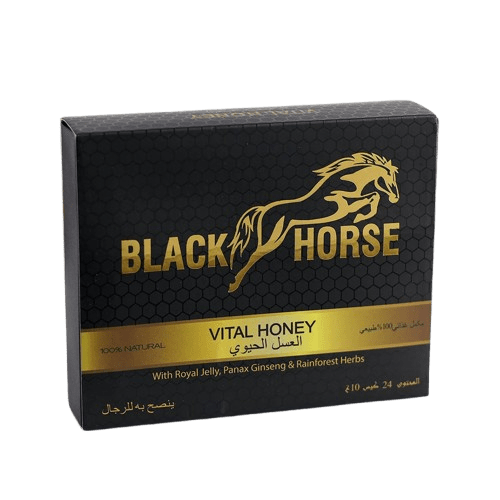 Black Horse™ – The Ultimate Secret to Unleashing Your Masculine Energy! – 24 Pieces – Made in Malaysia