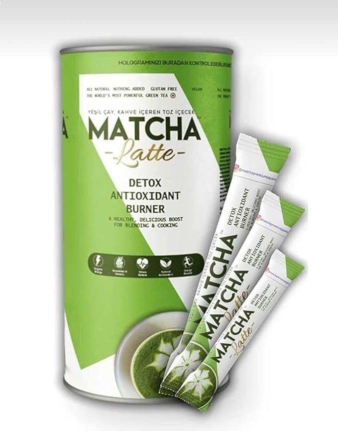 MATCHA PREMIUM JAPANESE LATTE DETOX ANTIOXIDANT BURNER