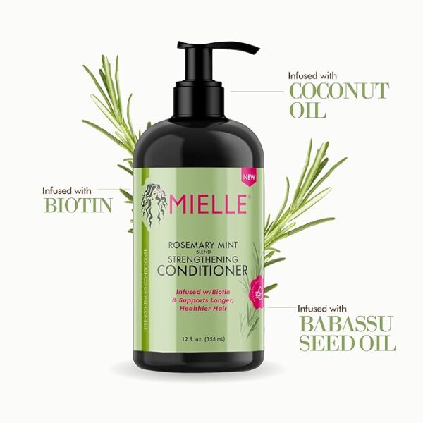 Mielle Organics Rosemary Mint Strengthening Conditioner - Image 3